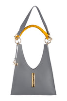 Aisa Bag- Gray & Gold - 0