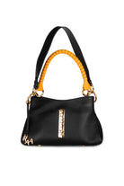Midi Beija Bag- Black & Gold - 0