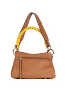 Midi Beija Bag- Brown & Gold - 1