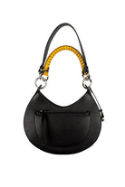 Midi Sahnaz Bag- Black & Silver - 1