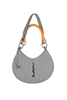 Midi Sahnaz Bag- Gray & Silver - 0