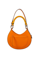 Midi Sahnaz Bag- Orange & Silver - 1