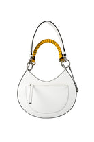 Midi Sahnaz Bag- White & Silver - 1