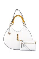 Sahnaz Bag- White & Gold - 0