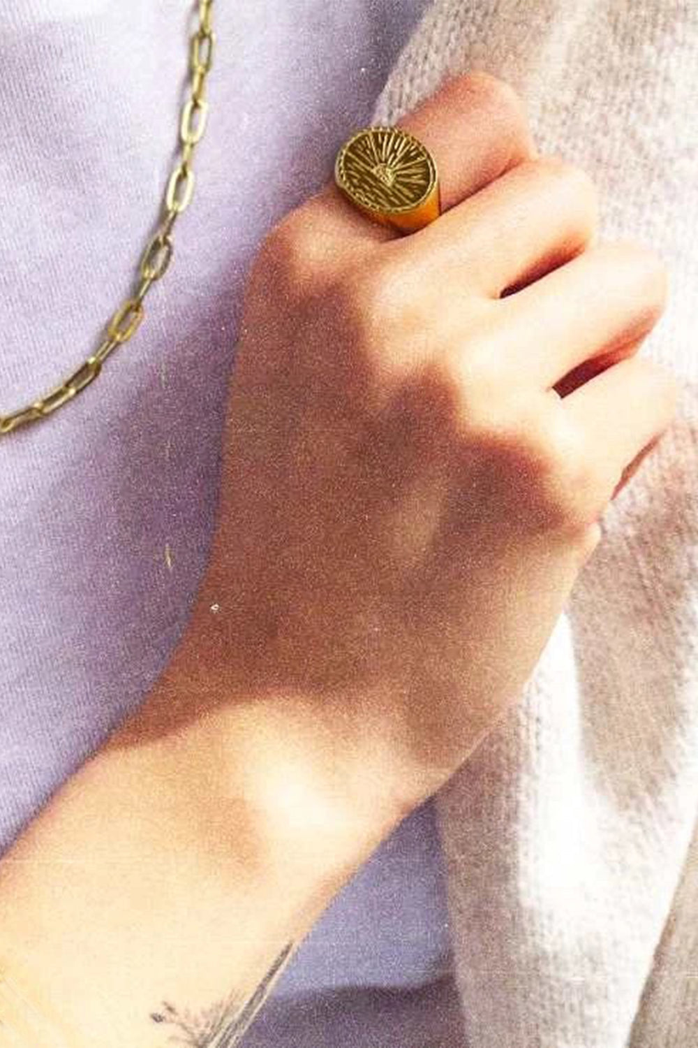 RAFTAF-Sunrise Gümüş Yüzük-Yüzük-2-Milagron.com