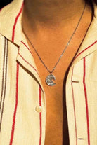 RAFTAF-The Great Wave Cable Zincir Gümüş Kolye-Kolye-4-Milagron.com