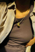 RAFTAF-The Great Wave Serpent Zincir Gümüş Kolye-Kolye-2-Milagron.com