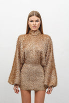 RAN-Golden Shine Dress-Elbise-2-Milagron.com