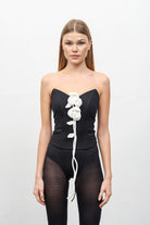 RAN-White Rose Corset-Büstiyer-1-Milagron.com
