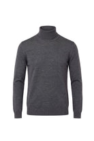 Erkek Relaxed Fit Mock Turtleneck