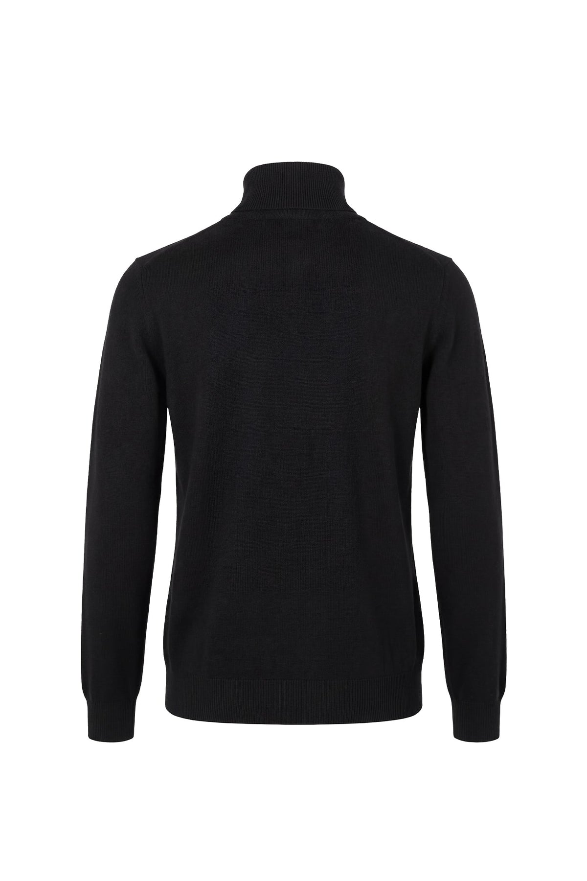 Erkek Relaxed Fit Mock Turtleneck