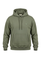 Erkek Relaxed Fit Hoodie - Yeşil