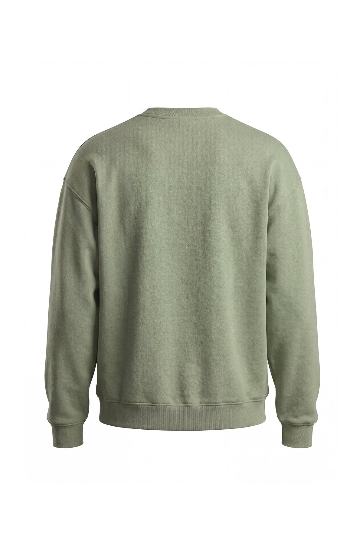 Erkek Relaxed Fit Sweatshirt - Yeşil