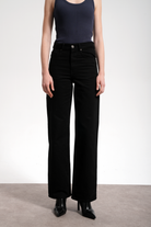 Kadın Straight Key Denim Pants - Siyah - 0