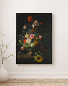 Rachel Ruysch - Çiçekli Natürmort