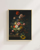 Rachel Ruysch - Çiçekli Natürmort
