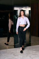 Rafael Fernè-Beyaz Logo Crop Gömlek-Gömlek-1-Milagron.com