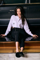 Rafael Fernè-Beyaz Logo Crop Gömlek-Gömlek-2-Milagron.com