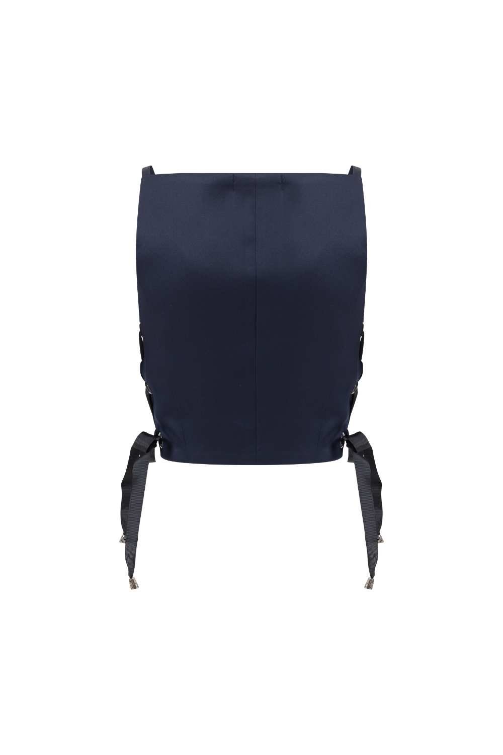 Rafael Fernè-Chole Lacivert Üst-Crop Top-4-Milagron.com