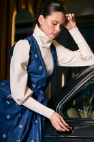Rafael Fernè-Daisy Denim Elbise-Elbise-1-Milagron.com