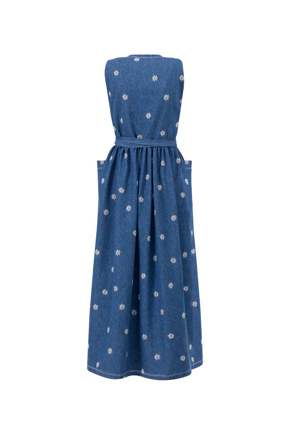 Rafael Fernè-Daisy Denim Elbise-Elbise-3-Milagron.com