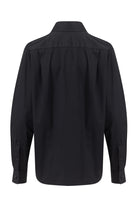 Rafael Fernè-Siyah Logo Oversize Gömlek-Gömlek-5-Milagron.com