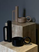 Raika Studio-Marfa Beige Set-Mumluk & Şamdan-5-Milagron.com