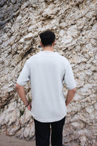 Ramme-Quote Gri Still Friday Nakışlı Erkek T-shirt-T-Shirts-3-Milagron.com