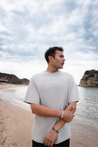 Ramme-Quote Gri Still Friday Nakışlı Erkek T-shirt-T-Shirts-4-Milagron.com