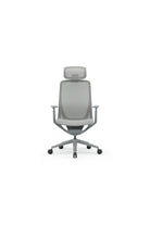 Rapido Mobilya-Rapido Arıa Başlıklı Yönetici Koltuğu Açık Gri-Ofis Sandalyesi-1-Milagron.com