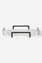 Rarart Concept-Botanica - Metal Ve Mermer Dekoratif Tepsi-Sunum Aksesuarları-1-Milagron.com