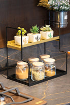 Rarart Concept-Ladder - 2 Katlı Metal Organizer-Organizer-5-Milagron.com