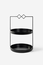 Rarart Concept-Luna Kare2 - 2 Katlı Metal Organizer-Organizer-1-Milagron.com