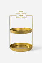 Rarart Concept-Luna Kare3 - 2 Katlı Metal Organizer-Organizer-1-Milagron.com