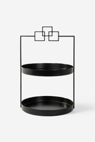 Rarart Concept-Luna Kare3 - 2 Katlı Metal Organizer-Organizer-2-Milagron.com