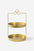 Rarart Concept-Luna Pri̇zma - 2 Katlı Metal Organizer-Organizer-2-Milagron.com