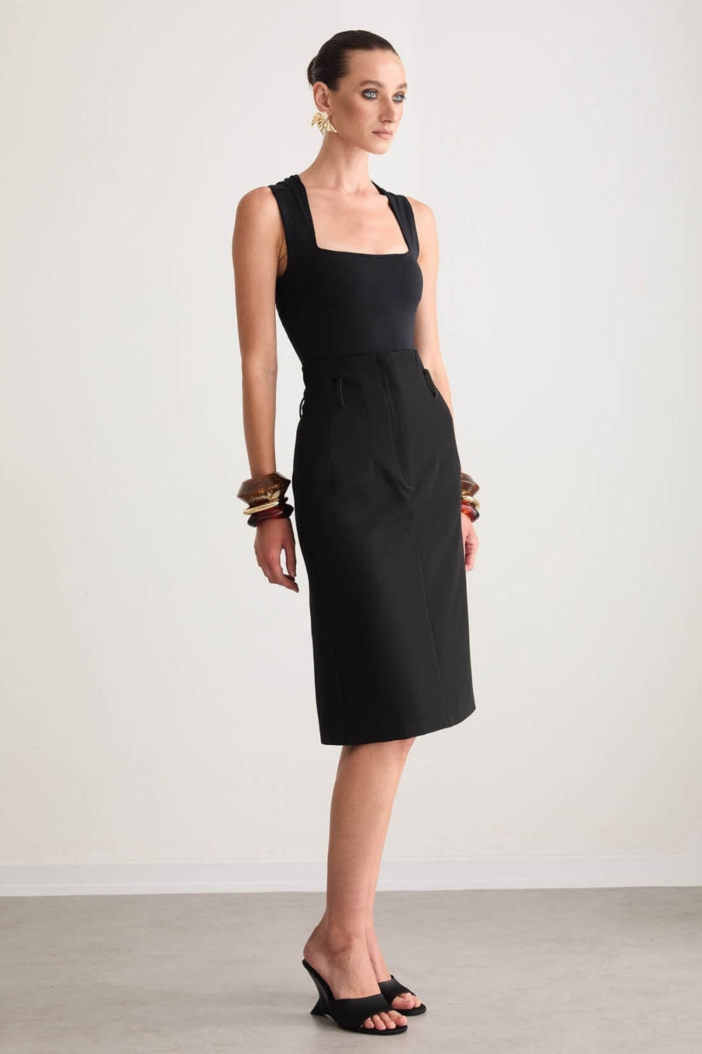 Grace Black Skirt - 0