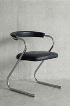 Merlo Krom Deri Sandalye Seti (4'lü) - 4