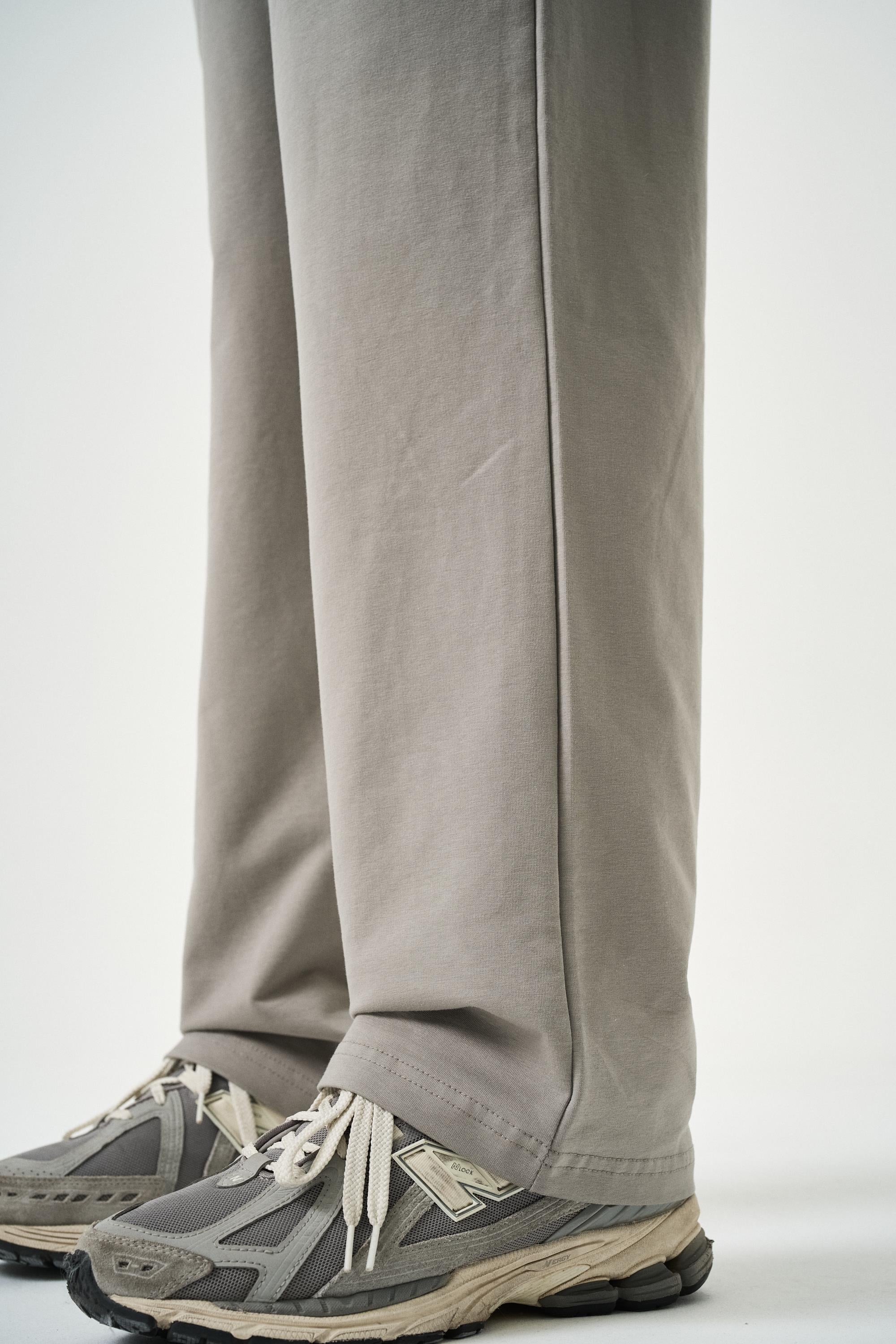 Erkek Basic Baggy Eşofman Altı Gri