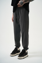 Erkek Basic Jogger Eşofman Altı Füme