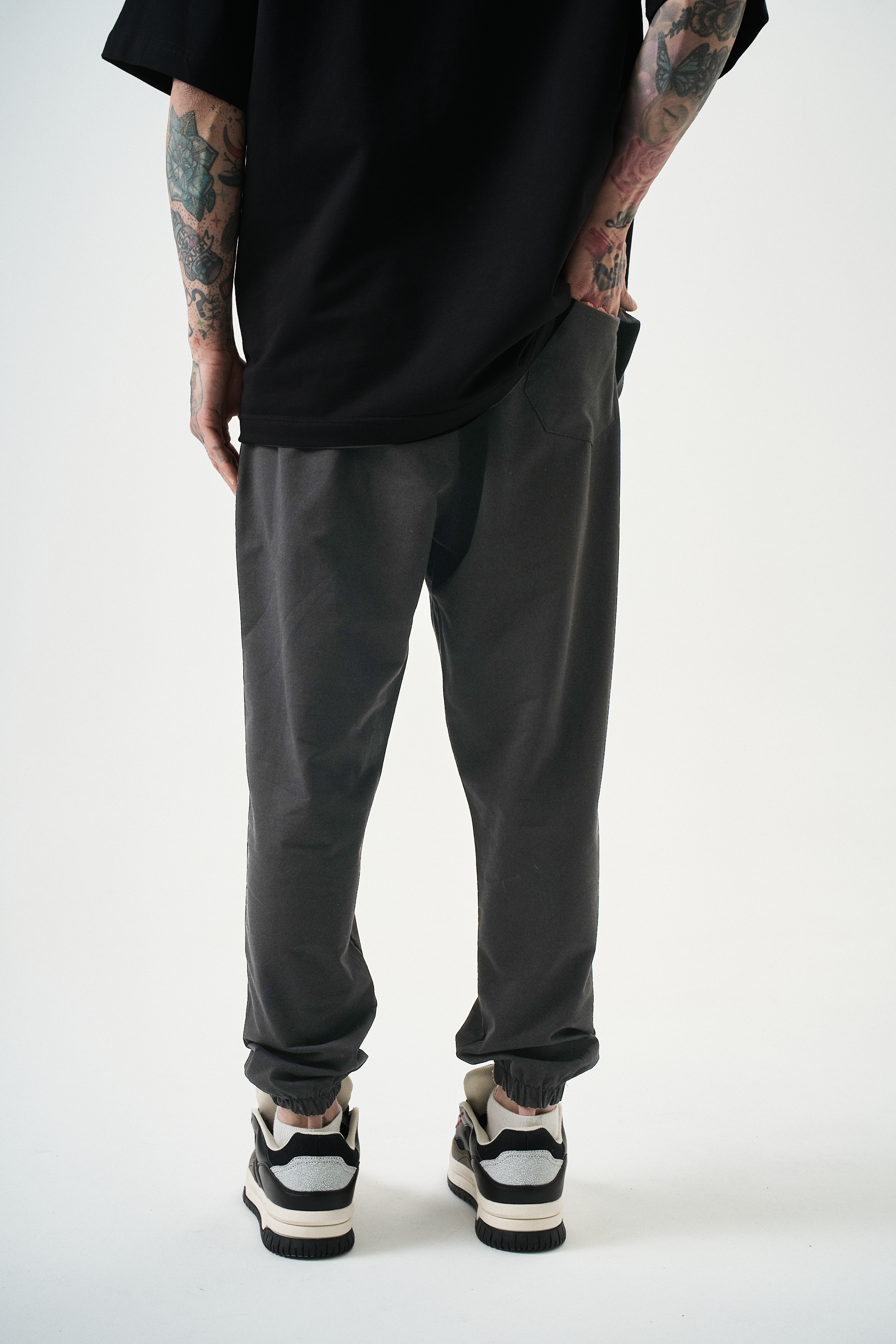 Erkek Basic Jogger Eşofman Altı Füme
