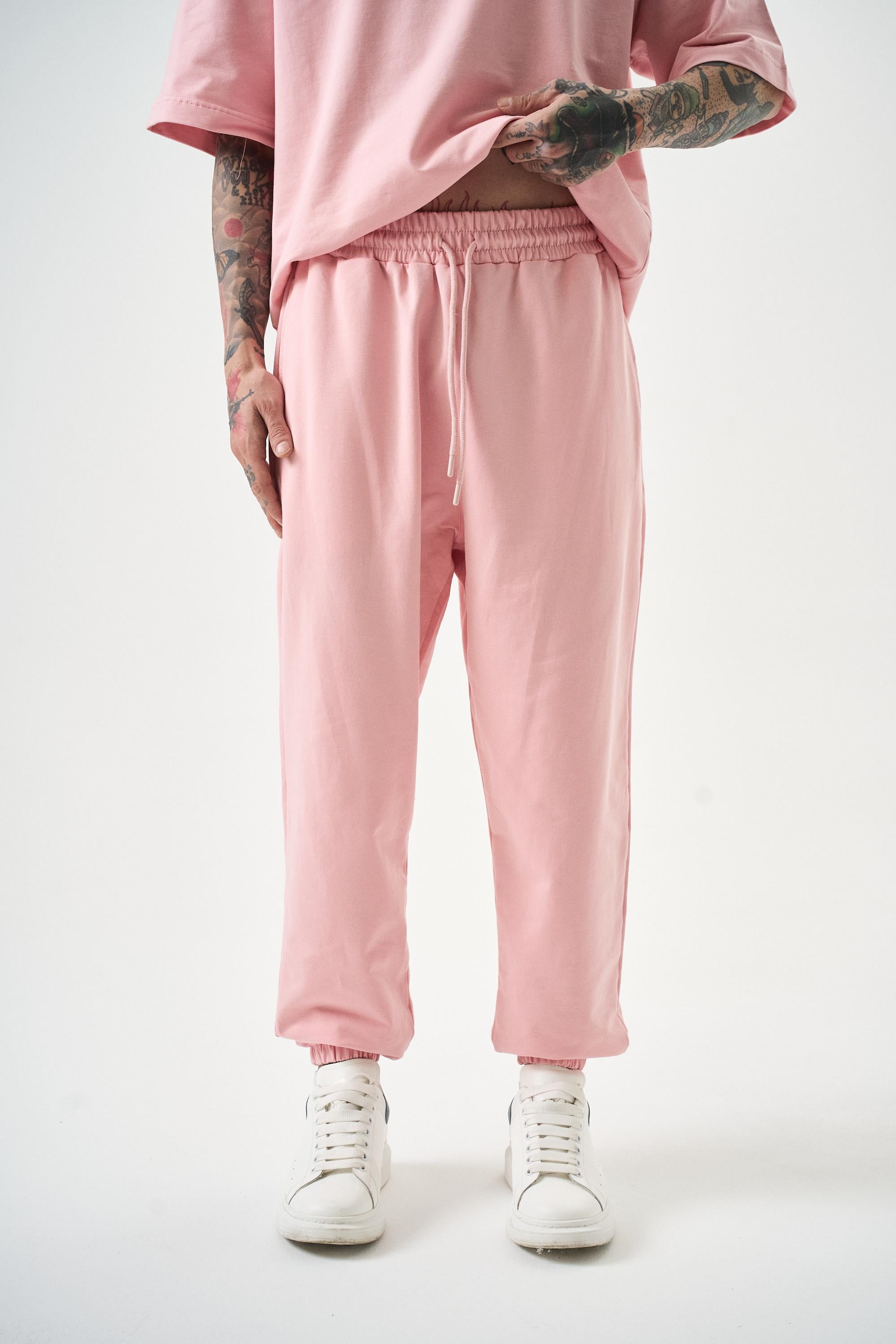 Erkek Basic Jogger Eşofman Altı Somon