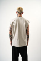 Erkek Basic Tank Top Atlet Kemik