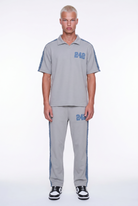 Erkek 242 Şerit Detaylı Regular Fit Eşofman Takımı Gri