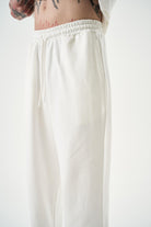 Erkek Basic Baggy Eşofman Altı Ekru