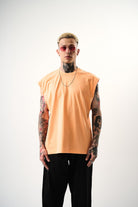 Erkek Basic Tank Top Atlet Şeftali