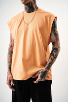 Erkek Basic Tank Top Atlet Şeftali