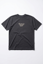 Erkek Craft Nakış Detaylı Oversize T-Shirt Füme