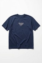 Erkek Craft Nakış Detaylı Oversize T-Shirt Lacivert