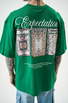 Erkek Expectation Nakışlı Oversize T-Shirt Benetton